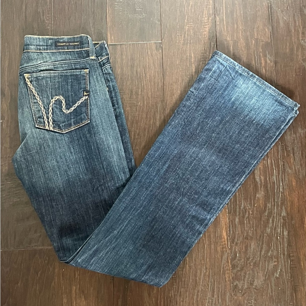 Vintage Citizens of Humanity Kelly Stretch Low Waist Bootcut Jeans Size 26